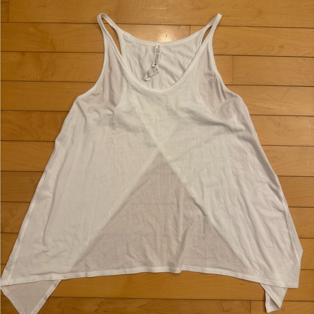Lululemon Athletica White Tank Top